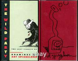 Art Spiegelman SIGNED The Wild Party HC 1st Ed + SKETCH PSA/DNA AUTOGRAPHED NEW