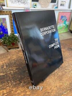 BERNADETTE CORPORATION The Complete Poem 2011 Art Book Koenig OOP
