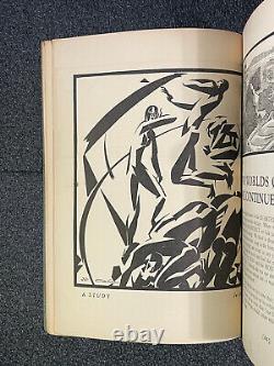 BOCCACCIO TWO WORLDS 1927 V3N8 VNTG Periodical Aubrey Beardsley illustrated wOw