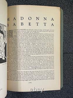 BOCCACCIO TWO WORLDS 1927 V3N8 VNTG Periodical Aubrey Beardsley illustrated wOw