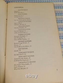 Black Poetry ed by Dudley Randall c 1969 Broadside Press 4th Prining 1971 PB HTF