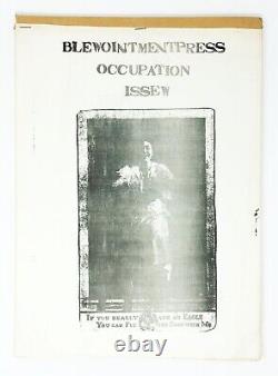 Blewointment Occupation Issew 1970 concrete poetry avant-garde Margaret Atwood