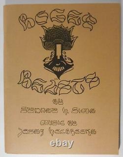 Bogey Beasts by Sidney Sime & Josef Holbrooke (1975) pb, 1 of 500 copies NEW