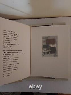 Book Art Prints Poetry Najar Barsoumian Hratchya Araxe Syrian French Signed VG