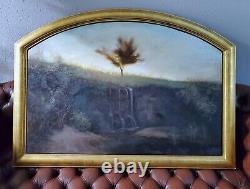 Brad Aldridge Original Oil Painting On Board Signed Landscape+ POETRY