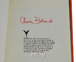 Burning in Water CHARLES BUKOWSKI Signed w Original Painting First Edition 1974