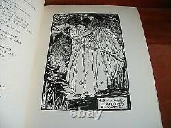 CHRISTINA ROSSETTI POEMS. FLORENCE HARRISON 1st EDITION 1910. ART NOUVEAU PLATES