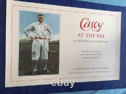 Casey At The Bat. Centennial Edition Promotional Poster Barry Moser Art