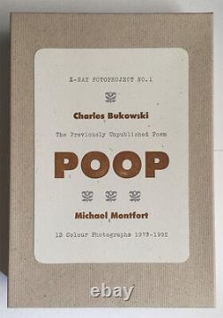 Charles Bukowski POOP Michael Montfort Poetry Photos Fecophelia Xray Ltd Ed WOW