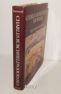 Charles Burchfield's Journals The Poetry of Place 1993 Hardcover DJ Very Good