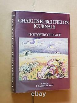 Charles Burchfield's Journals The Poetry of Place HC DJ 1st Ed 1993 Color Art