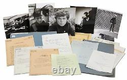 Collection of Letters Photographs and Poetry from 18-Year-Old Marc Bolan / 1965