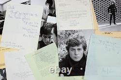 Collection of Letters Photographs and Poetry from 18-Year-Old Marc Bolan / 1965