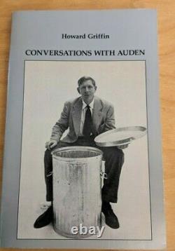 Conversations with Auden (ed. Donald Allen Note by Nell Blaine)