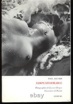 Corps Memorable Eluard poetry Clergue nudes Picasso cover 1957 first edition