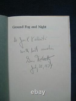 EUGENE J MCCARTHY Poetry SIGNED to HOLLYWOOD Exec JACK VALENTI From His Library