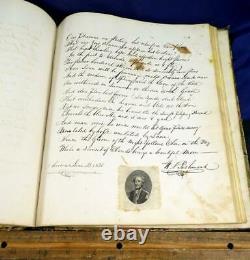 Early 1800s Handwritten Poem Book Calligraphy Folk Art Family Records Newspaper
