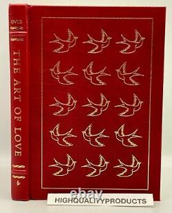 Easton Press THE ART OF LOVE Ovid Sex Collectors LIMITED Edition Latin Poetry