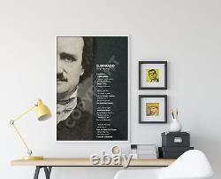Edgar Allan Poe Poem Print Eldorado Art Photo Poster Gift