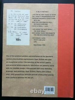 Egon Schiele Poems and Letters Hardcover 2008 Art Book