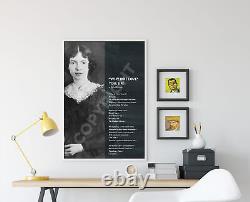 Emily Dickinson Poem Print Why do I love You Art Photo Poster Gift