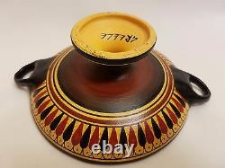 Erato Greek Muse of Lyric Poetry Rare Hellenic Ancient Art Pottery Tray Kylix