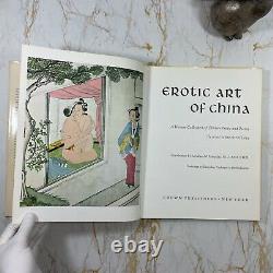 Erotic Art of China, Unique Prints & Poems Art Love, Franzblau Ph. D, HC DJ 1977
