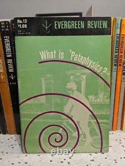 Evergreen Review Full 1st Run #1-31 Jack Kerouac Ginsberg Brautigan Burroughs ++