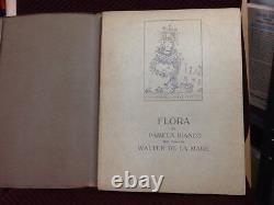 FLORA by Pamela Bianco 1919 1st edition with verses by De La Mare