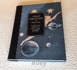 FOLIO SOCIETY NIGHT THOUGHTS Limited Edition Edward Young William Blake