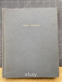First Format by Richard C. Clarence Peterson (Walter S. H. Hamady, HC, 1969)