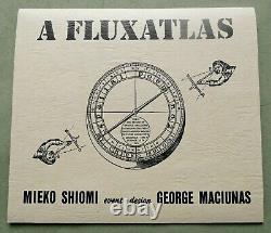 Fluxus 1992 Mieko SHIOMI () Spatial Poem 2'A FLUXATLAS' 500 copies