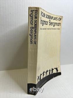 Four Screenplays of Ingmar Bergman (1st Paperback Printing) Vintage 1960 Book