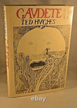 GAUDETE by Ted Hughes Poem Cover Art by Leonard Baskin Signed by Leonard Baskin