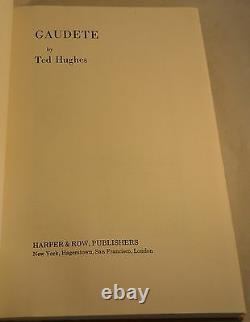 GAUDETE by Ted Hughes Poem Cover Art by Leonard Baskin Signed by Leonard Baskin