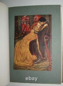 GUINEVERE + Poems 1912 FLORENCE HARRISON 1st Tennyson Art Nouveau Pre-Raphaelite