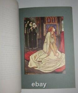GUINEVERE + Poems 1912 FLORENCE HARRISON 1st Tennyson Art Nouveau Pre-Raphaelite