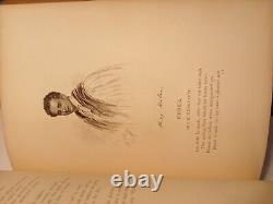 Gallery of famous poets 1874 richly illustrated, large leather see descr