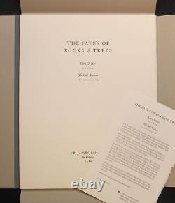 Gary Snyder / Fates of Rocks & Trees Two Poems Two Limited Signed 1st ed 1986