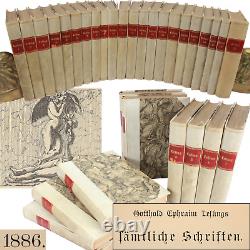 Gotthold Lessing Sämtliche Schriften 22Vol 1886 German Enlightenment Philosophy