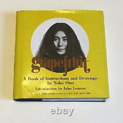 Grapefruit A Book of Instructions and Drawings by Yoko Ono SIGNED 2000 Edition