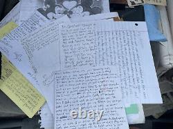 Grouping Of PRISON LETTERs Art Photos Drawings Cards Poems Statements Raps More