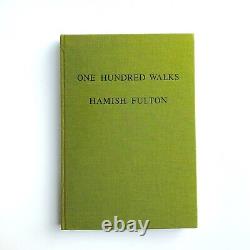 Hamish Fulton One Hundred Walks, A few crows Wide river Ants, 1991, 1st Edition