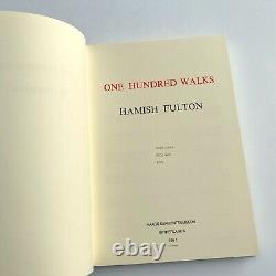 Hamish Fulton One Hundred Walks, A few crows Wide river Ants, 1991, 1st Edition