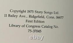 Harry Chapin SIGNED'Looking. Seeing' Poems/Lyrics Book - (1st ed.)