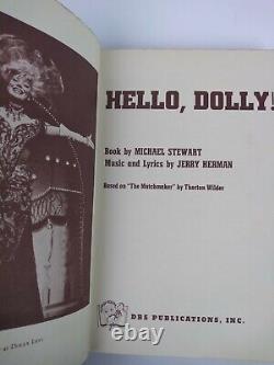 Hello, Dolly! First Printing Book Michael Stewart Thornton Wilder Jerry Herman