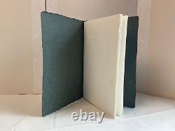 High Beam Handmade Poetry Book Poems Set Signed by Anselm Hollo 75 of 150