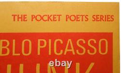 Hunk Of Skin' Pablo Picasso, 1968 Pocket Poets Series, City Lights Books, Paper