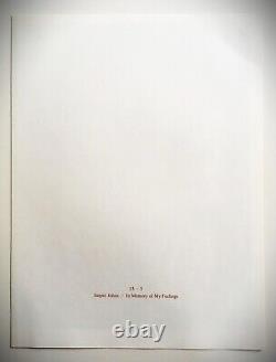 JASPER JOHNS 1967 Limited Edition Color Lithograph Frank O'Hara Poem MOMA