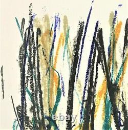 JOAN MITCHELL'Morning' from'Poems' 1992 Ltd. Edition Lithograph Print Framed